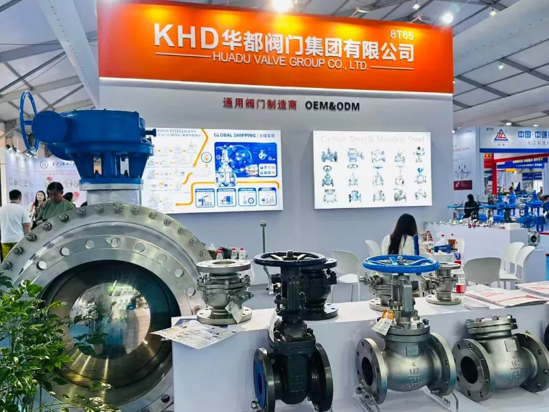 La fira de la cadena de la indústria de vàlvules de Zhejiang 2026 es va concloure amb èxit: gràcies per visitar Huadu Valve Group (KHD) a l'estand 8T65