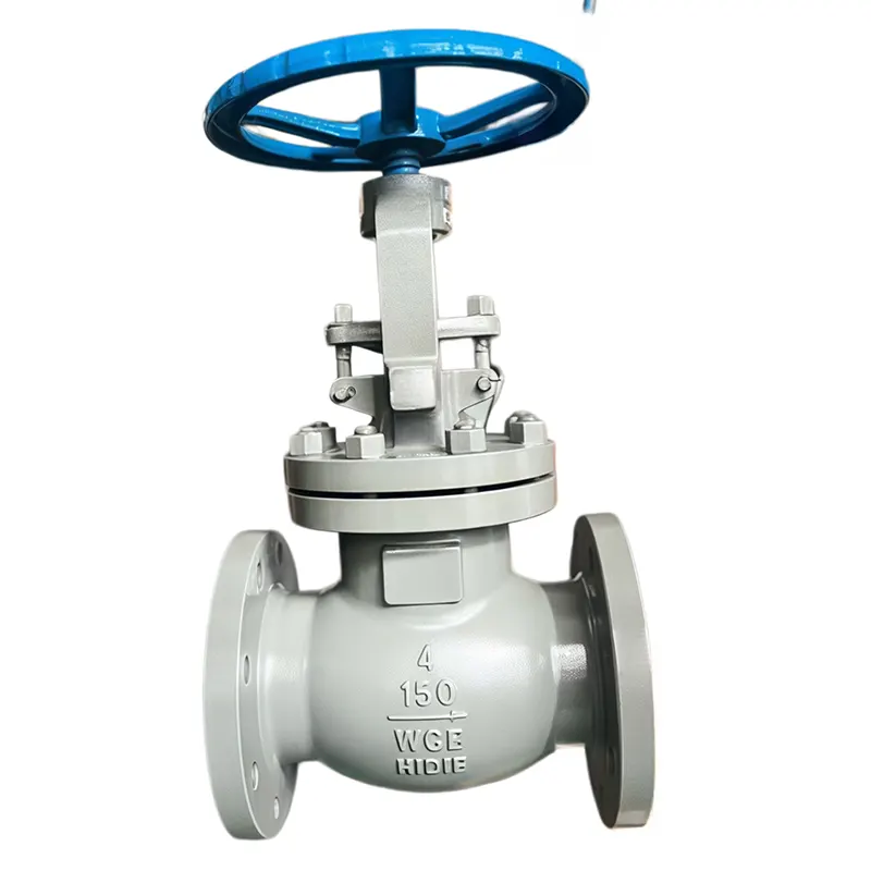 Vàlvula de globus industrial d'acer inoxidable